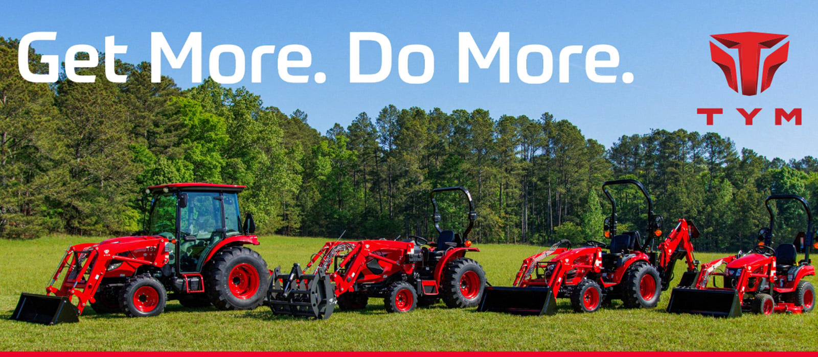 TYM Tractor Lineup